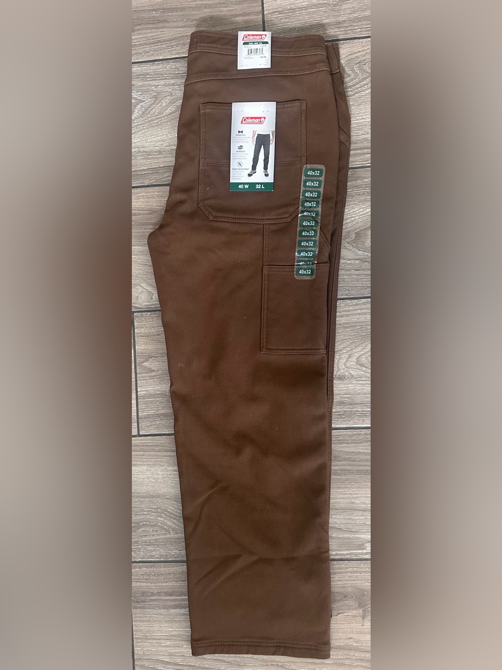 Coleman Men's Cargo Pants in Brown